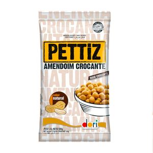 Amendoim Crocante PETTIZ Natural Pacote 50g