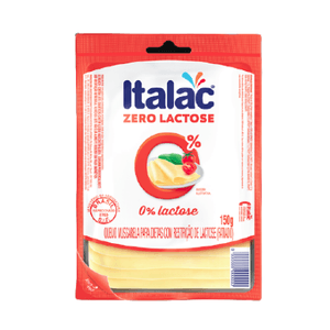 Queijo Mussarela ITALAC Zero Lactose Fatiado 150g