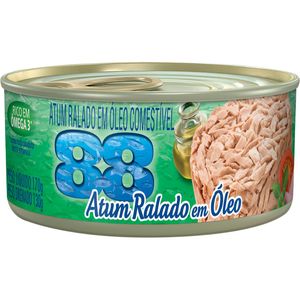 Atum Ralado Óleo 88 Lata 140g