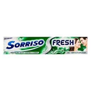 Gel Dental SORRISO Hortelã Explosion Fresh Caixa 90g