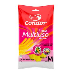 Luva CONDOR Multiuso Amarela Tamanho M