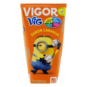 Bebida Adoçada VIGOR Vig Laranja Meu Malvado Favorito Caixa 200ml