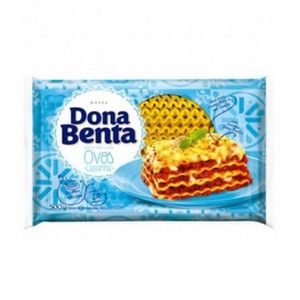 Macarrão para Lasanha com Ovos Dona Benta Pacote 500g