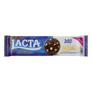 Biscoito Cookie Laka LACTA Pacote 80g