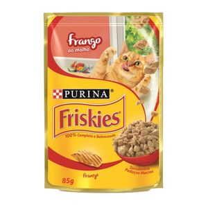 Ração Úmida para Gatos FRISKIES Frango ao Molho Sachê 85g