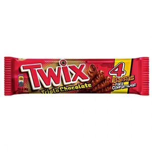 Chocolate Triplo TWIX 4 Barras 80g