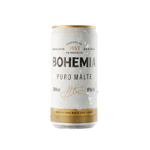 Cerveja BOHEMIA Puro Malte Lata 269ml