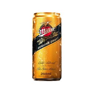 Cerveja Miller Genuine Draft Lata 269ml