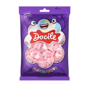 Maxmallows DOCILE Coração Pacote 250g