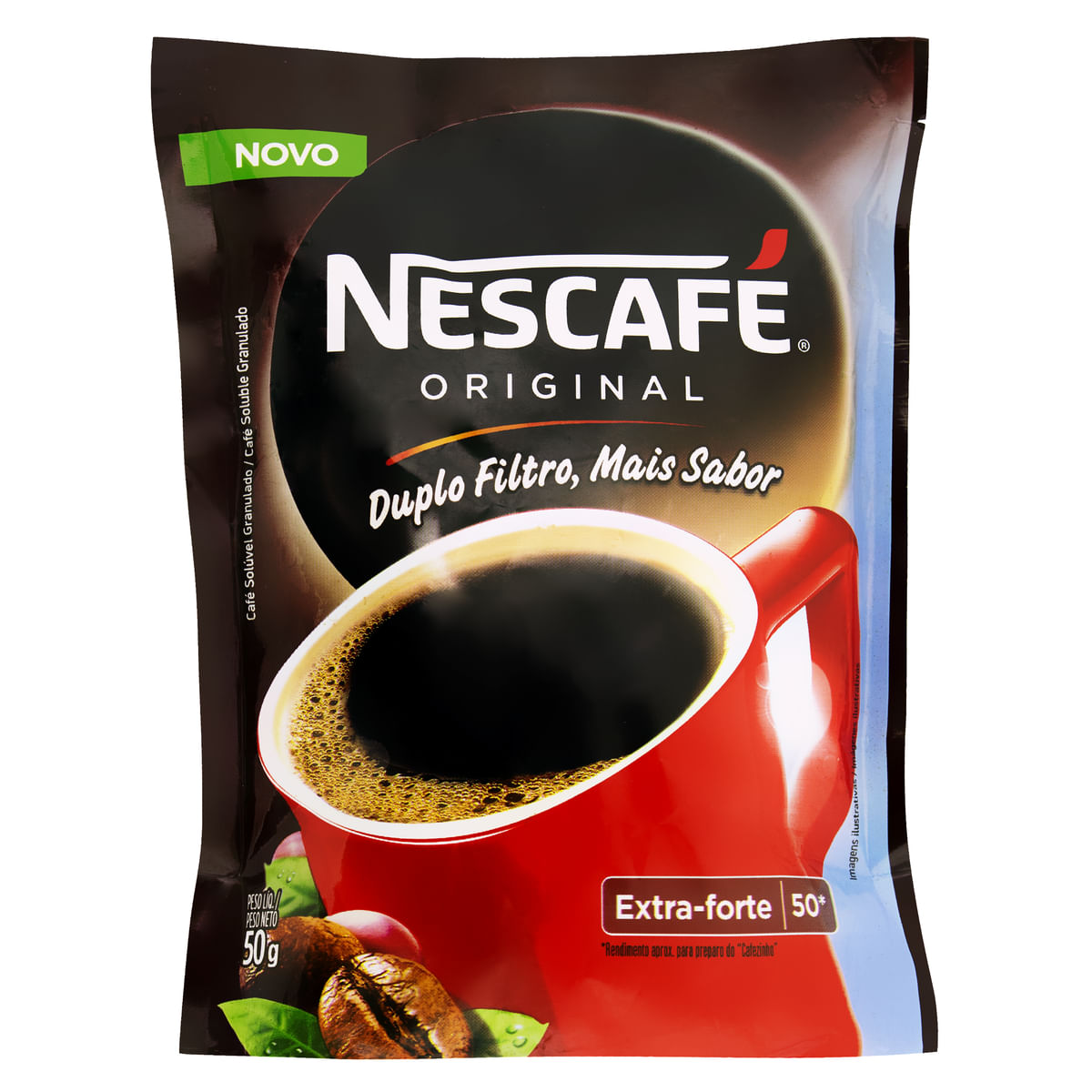 Café Solúvel NescafÉ Granulado Extraforte Original Sachê 50g 4474