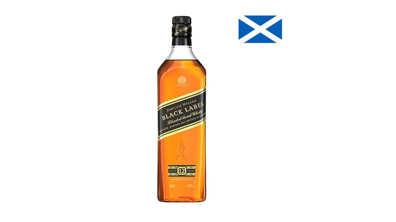 Whisky Scotch JOHNNIE WALKER Black Label 12 Anos Garrafa 1L - Nova Era