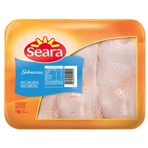 Sobrecoxa Congelada Seara Bandeja 1kg