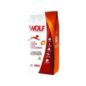 Ração Para Cão Adulto WOLF Mais Sabor Pacote 1kg