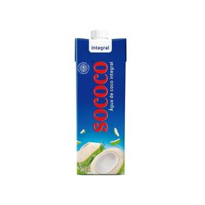 Água de Coco SOCOCO Integral Caixa 1L
