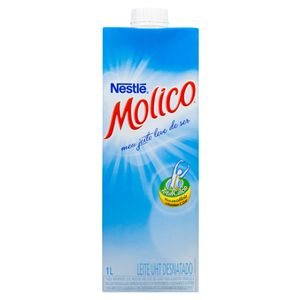 Leite UHT Desnatado MOLICO Caixa 1L