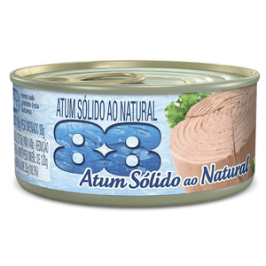 Atum Sólido Natural 88 Lata 140g