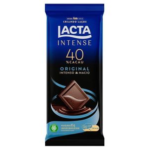 Chocolate LACTA 40 Cacau Original Pacote 85g
