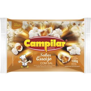 Pipoca de Microondas CAMPILAR Sabor Queijo Pacote 100g