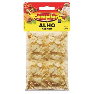 Alho Assado Descascado Premium CAMPILAR Pacote 50g