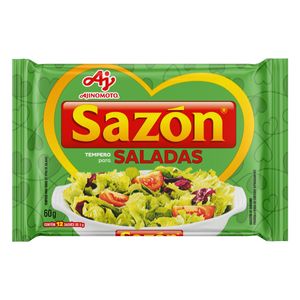 Tempero para Saladas Sazón Pacote 60g 12 Unidades