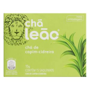 Chá Capim-Cidreira Chá Leão Caixa 15g 15 Unidades