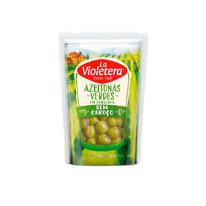 Azeitonas Verdes Sem Caroço La VIOLETERA Sachê 160g