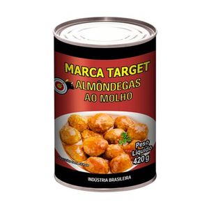 Almôndegas TARGET ao Molho Lata 420g