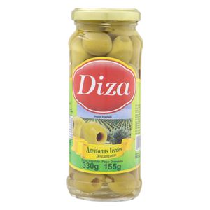 Azeitona Verde em Conserva sem Caroço Diza Vidro 155g