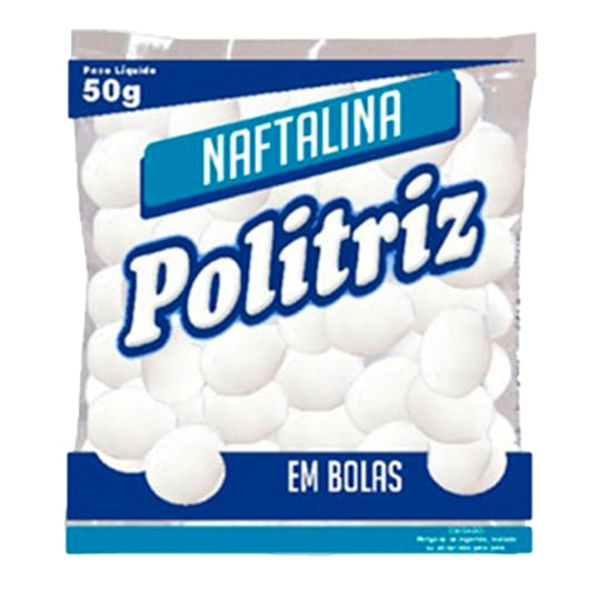 Naftalina Bolas Politriz 50g