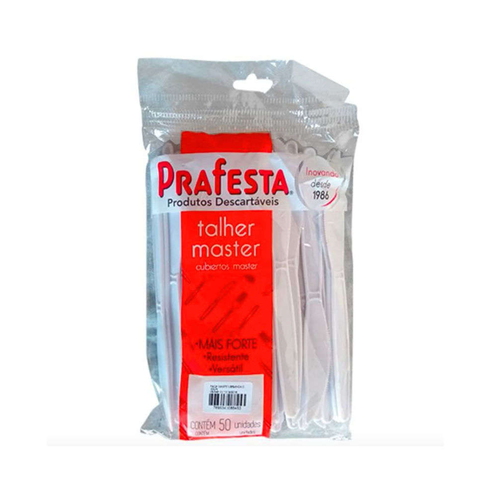 Kit Garfo E Faca RefeiÇÃo Master Prafesta