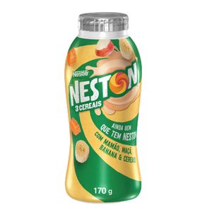 Bebida Láctea Nestle Maçã e Banana Garrafa 180g