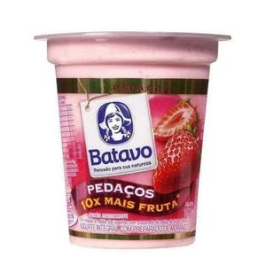Iogurte BATAVO Pedaços de Morango 100g