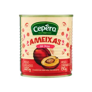 Ameixa Inteira CEPÊRA em Calda Lata 150g