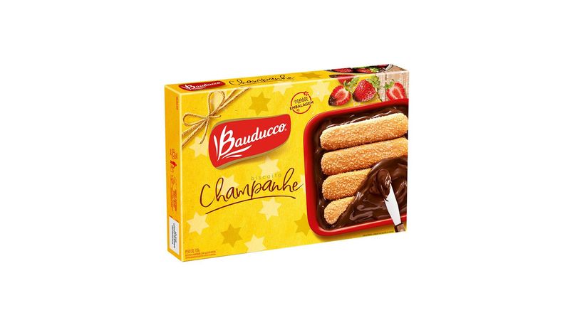 Biscoito Champanhe com Açucar Cristal Bauducco 150g, 1 unidade