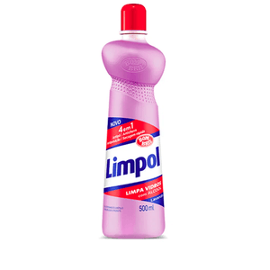 Limpa Vidros Limpol Sqz Com Alcool 4x1 500ml