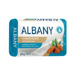 Sabonet ALBANY Hidratação Intensiva Amêndoa doce e Proteínas do Leite Barra 85g