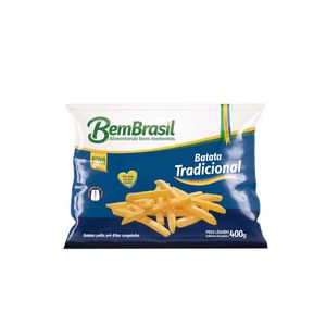 Batata Palito Tradicional BEM BRASIL Congelado Pacote 400g