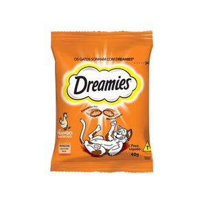 Petisco Para Gatos DREAMIES Frango Pacotinho 40g