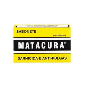 Sabonete Pet MATACURA Sarnicida e Antipulgas Caixinha 80g