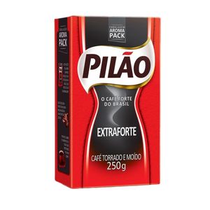 Café Torrado e Moído PILÃO Extra Forte Pacote 250g