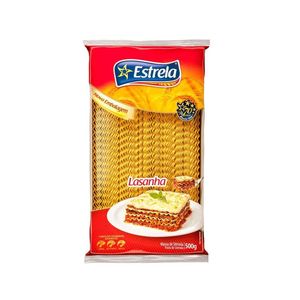 Massa para Lasanha ESTRELA Pacote 500g