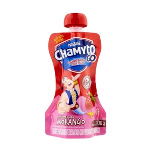 Iogurte Chamyto Go Nestle Morango Garrafinha 100g