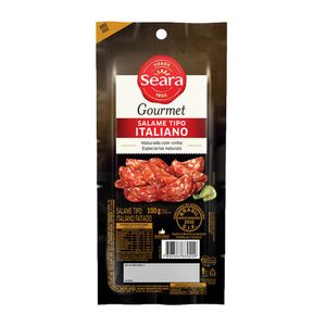 Salame Fatiado Italiano Seara Pacote 100g