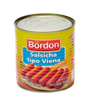 Salsicha Tipo Viena BORDON Lata 300ml