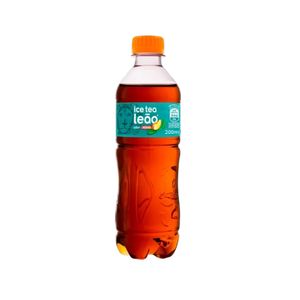 Chá Preto Ice Tea LEÃO Pêssego Garrafa 200ml