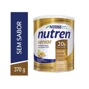 Suplemento Alimentar NUTREN NESTLÉ Sem Sabor em Pó Lata 370g