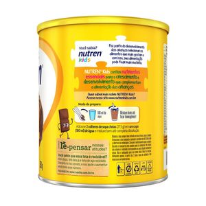 Suplemento Alimentar Kids NUTREN NESTLÉ Chocolate Lata 350g