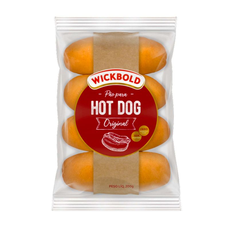 Pão Original WICKBOLD Hot Dog