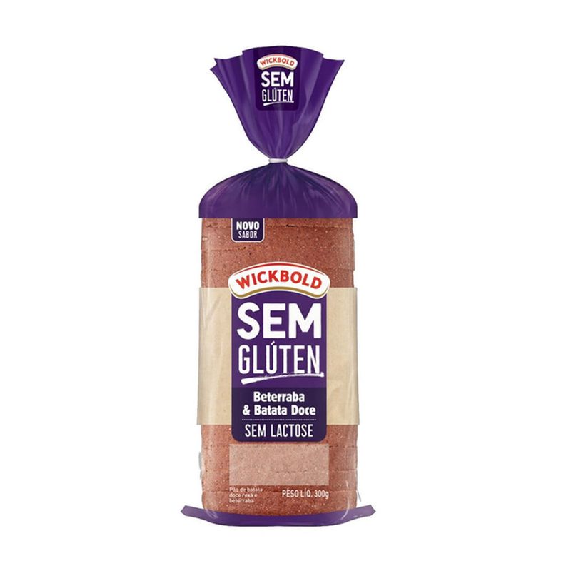 Pão de Forma WICKBOLD Sem Glúten Beterraba com Batata Doce