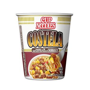 Macarrão Instantâneo CUP NOODLES Costela com Molho de Churrasco Copo 68g